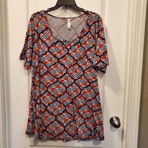 Vintage Moroccan LuluRoe Tunic Shirt XL  Great over leggings!